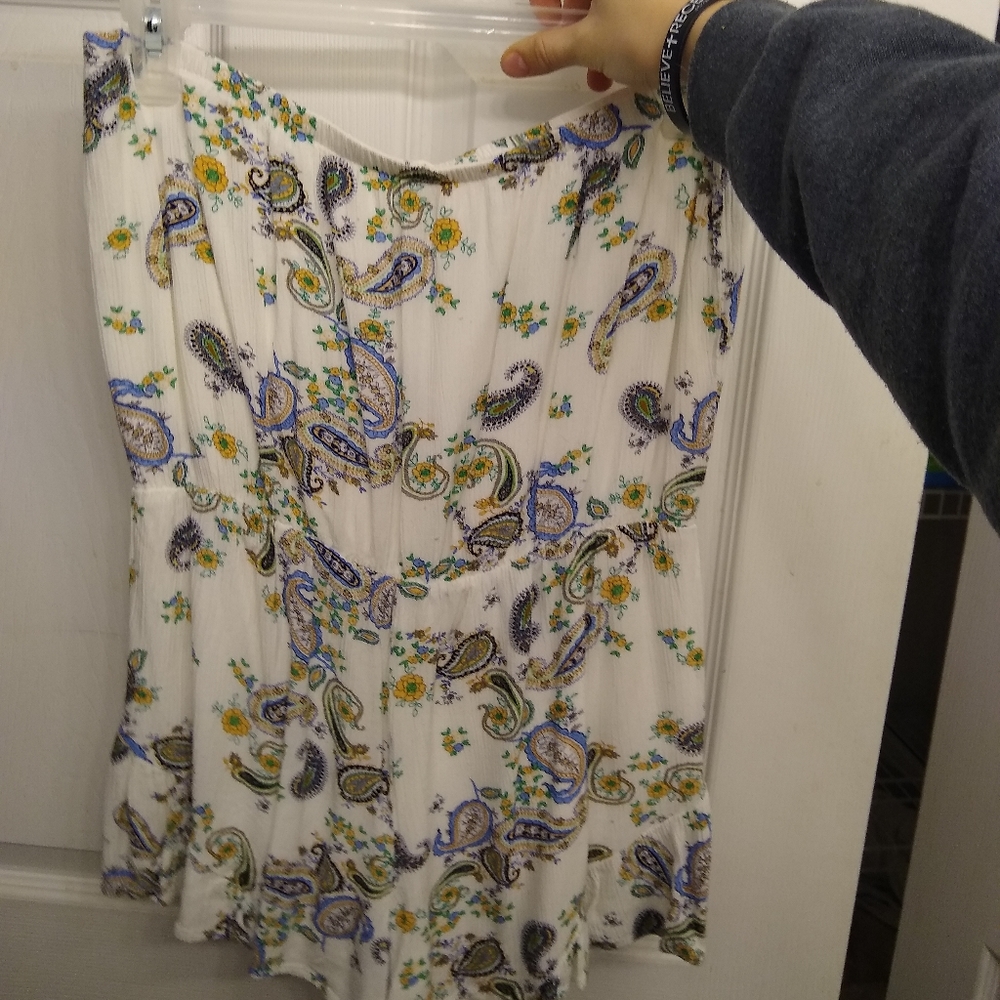 Cute pattern romper
